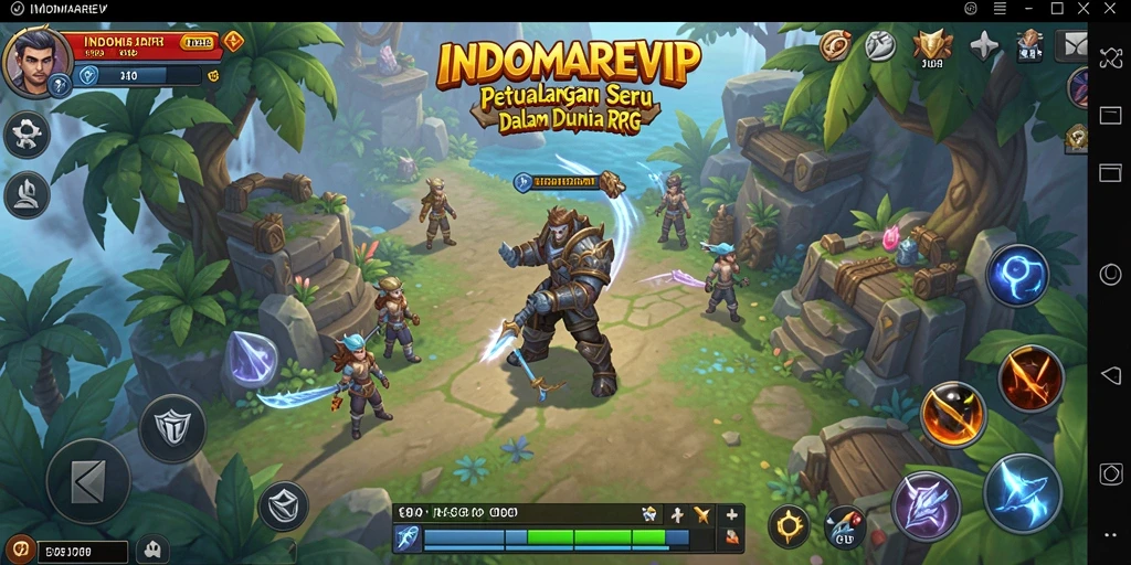 Gameplay mendebarkan dalam <strong>INDOMAREVIP</strong> dengan berbagai tantangan dan monster.