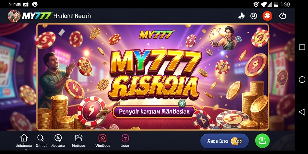Tampilan gameplay <strong>MY777</strong> menampilkan suasana kasino yang seru dan interaktif.