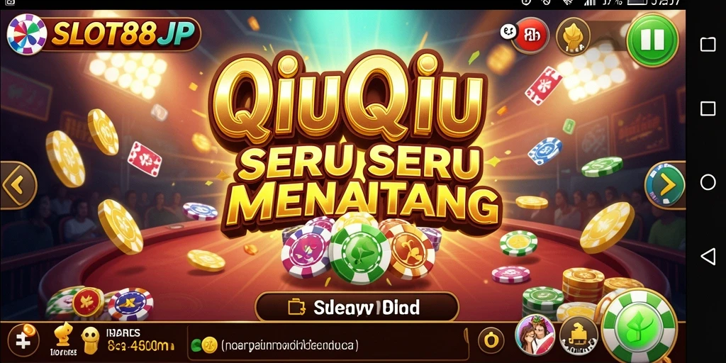 Gameplay SLOT88JP menunjukkan keseruan bermain QiuQiu.