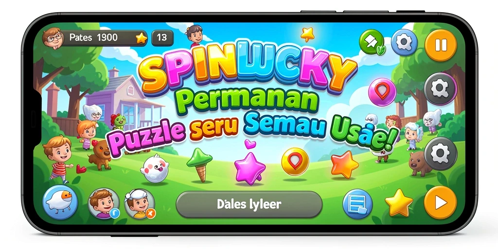 Tampilan gameplay SPINLUCKY yang menarik dan penuh tantangan.