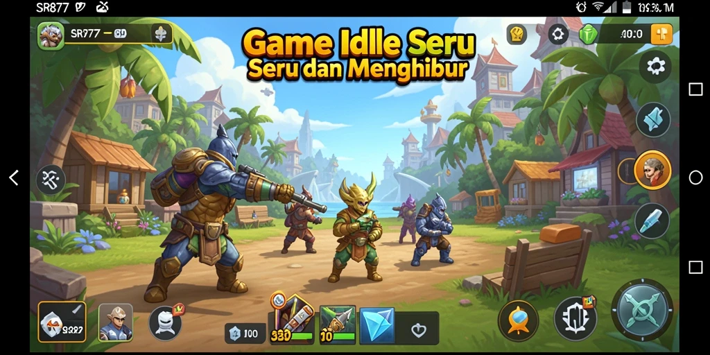Tampilan gameplay <strong>SR877</strong> dengan elemen Idle yang menarik.